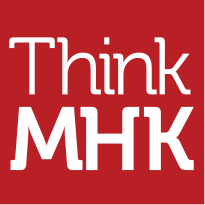 Red Box that reads Think MHK